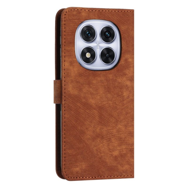 Folio-hoesje Xiaomi Redmi Note 14 Pro 5g Telefoonhoesje Lijndesign