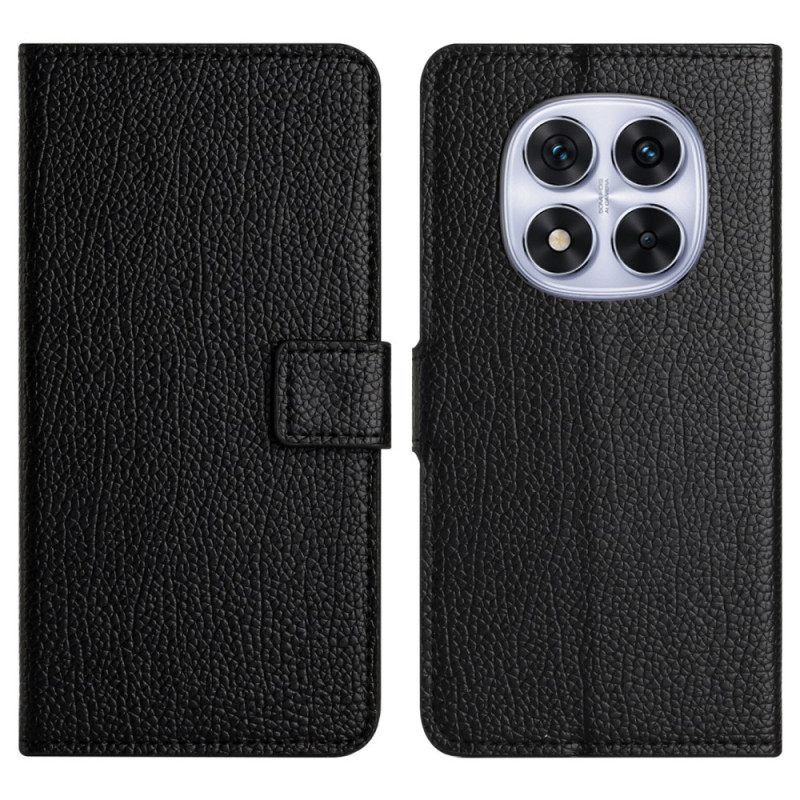 Folio-hoesje Xiaomi Redmi Note 14 Pro 5g Telefoonhoesje Lychee Textuur