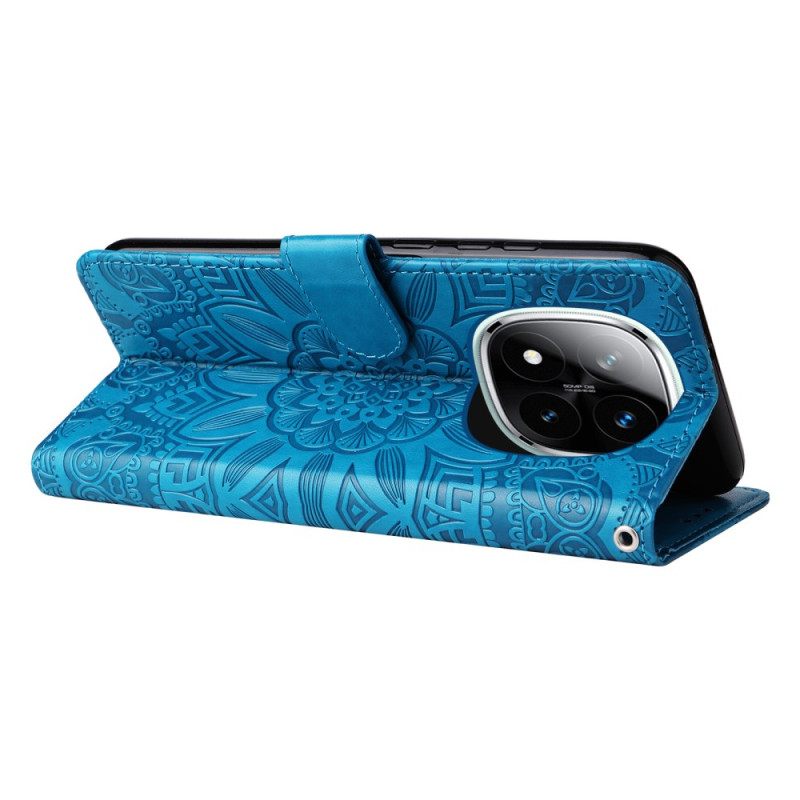 Folio-hoesje Xiaomi Redmi Note 14 Pro 5g Telefoonhoesje Opvallende Mandala