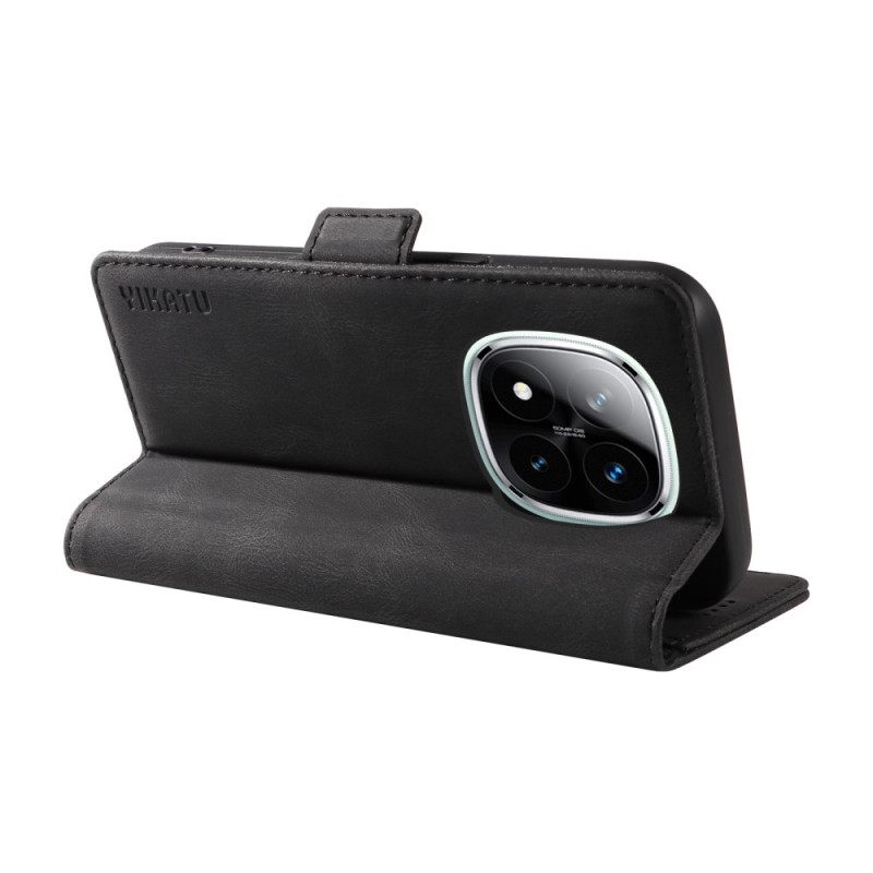 Folio-hoesje Xiaomi Redmi Note 14 Pro 5g Telefoonhoesje Ykatu Suède-effect