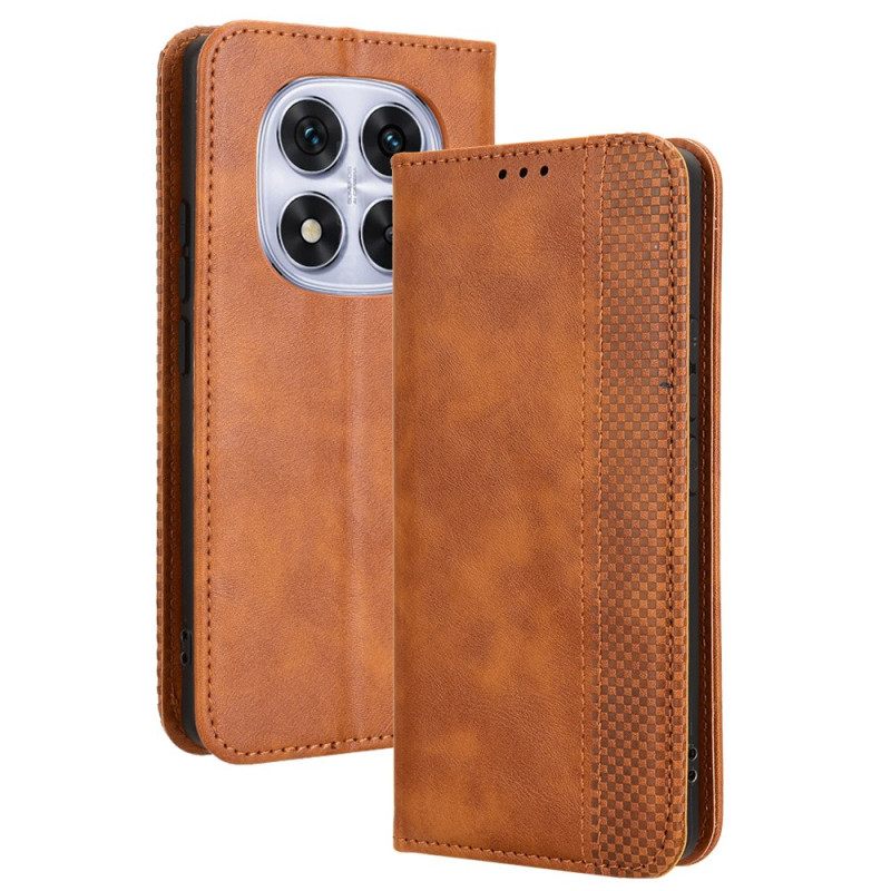 Folio-hoesje Xiaomi Redmi Note 14 Pro 5g Vintage Rand Bescherming Hoesje