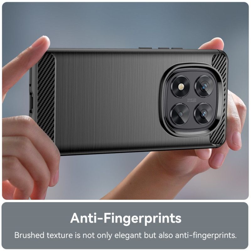 Hoesje Xiaomi Redmi Note 14 Pro 5g Geborsteld Koolstofvezel