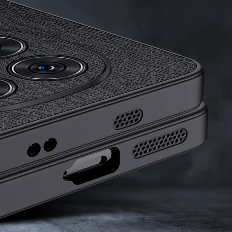 Hoesje Xiaomi Redmi Note 14 Pro 5g Gestructureerd Kunstleer