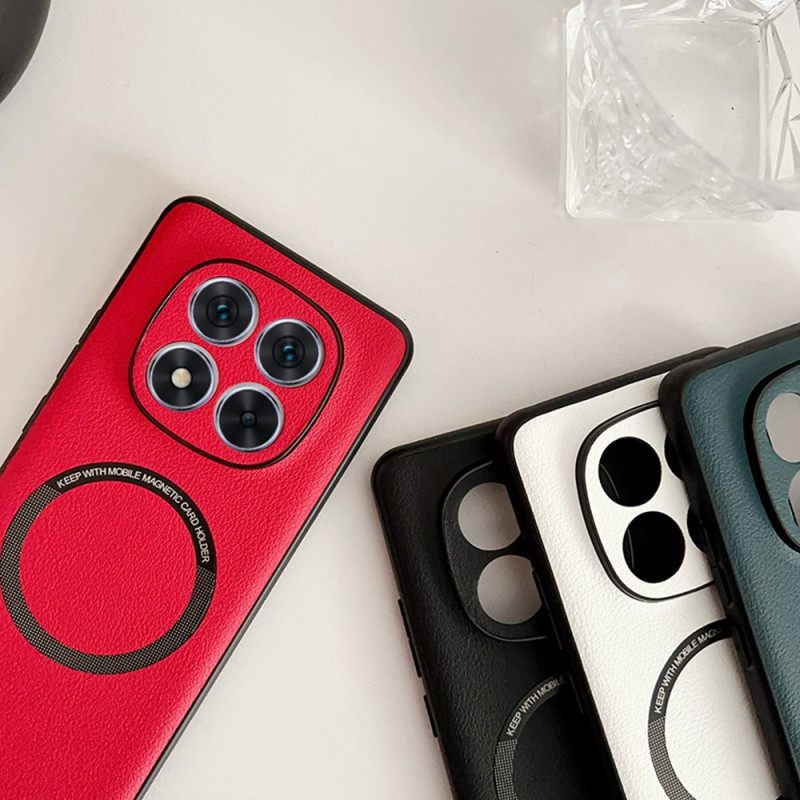 Hoesje Xiaomi Redmi Note 14 Pro 5g Magsafe-compatibel Leer-effect