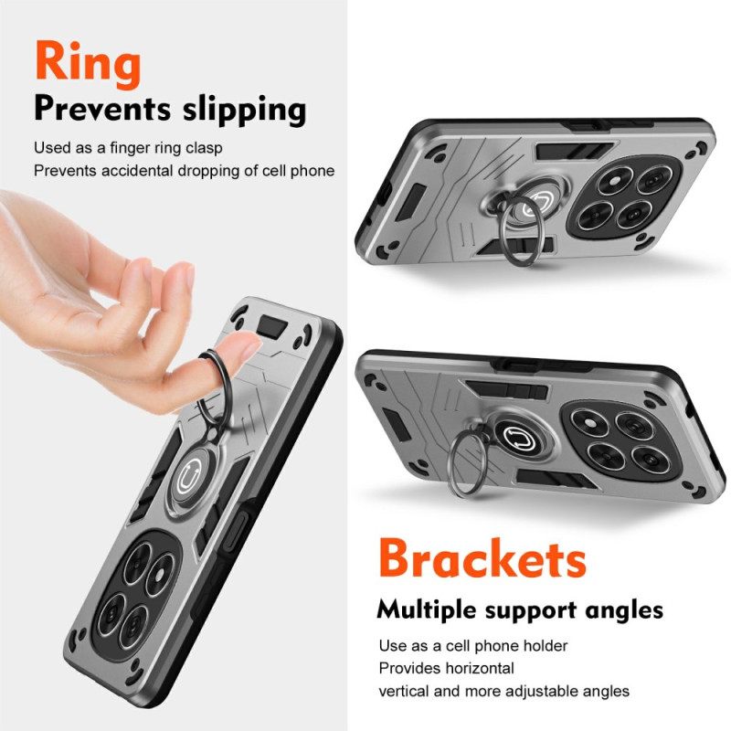 Hoesje Xiaomi Redmi Note 14 Pro 5g Magsafe-compatibele Schuifbare Camerahoes Met Standaard