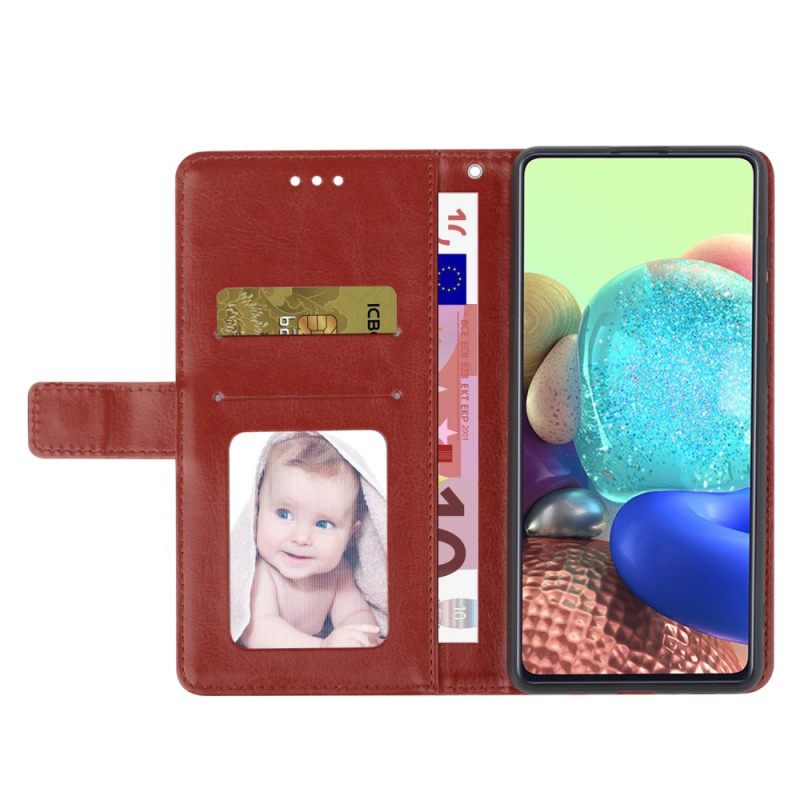 Leren Hoesje Voor Xiaomi Redmi Note 14 Pro 5g Y-vormige Band