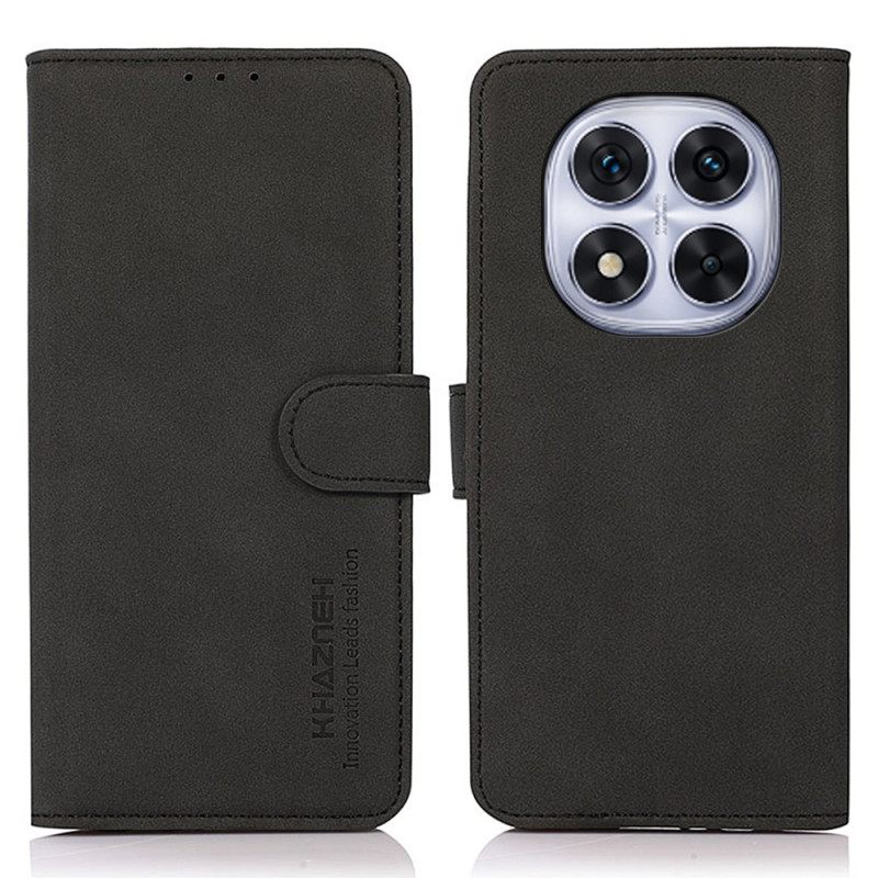 Leren Hoesje Xiaomi Redmi Note 14 Pro 5g Abeel Suède-effect Bescherming Hoesje