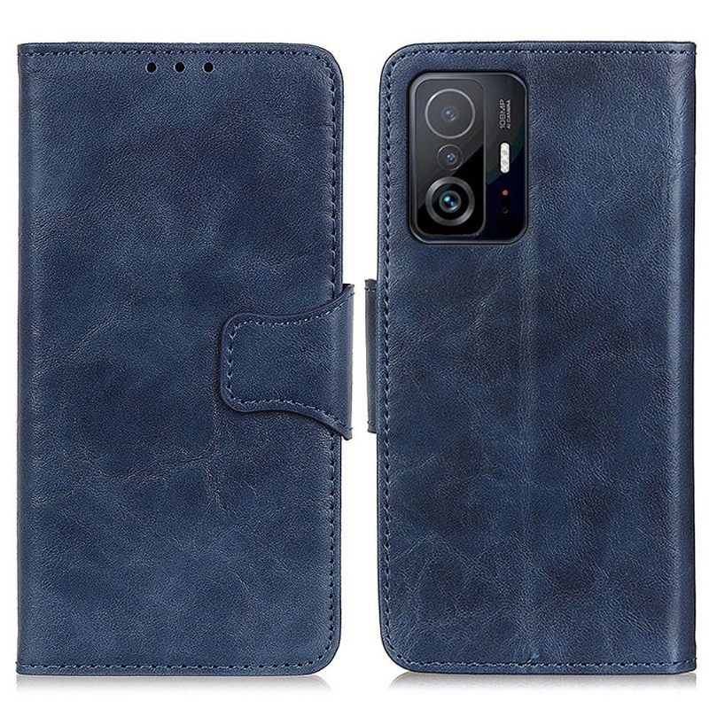 Case voor Xiaomi 11T / 11T Pro Edouard Klassiek Kunstleer