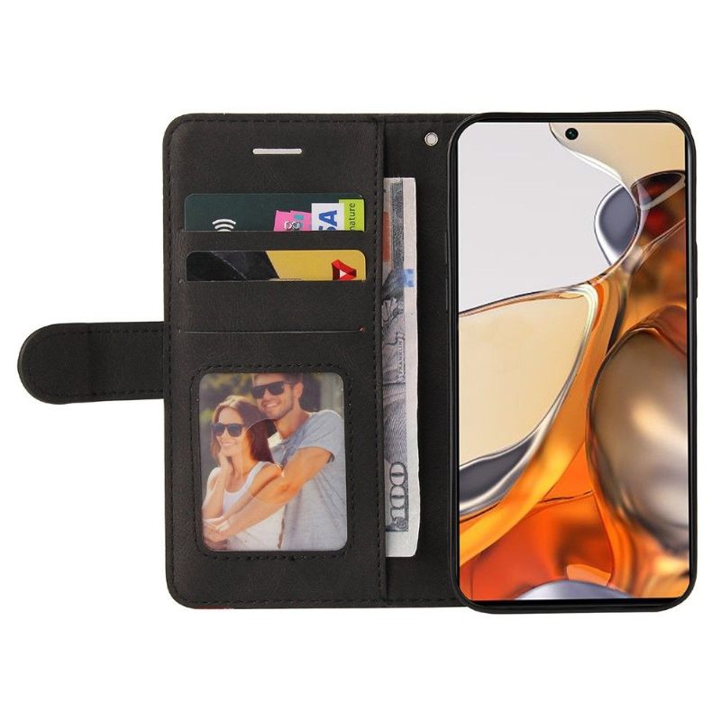 Folio-hoesje voor Xiaomi 11T / 11T Pro Bicolor Artistiek