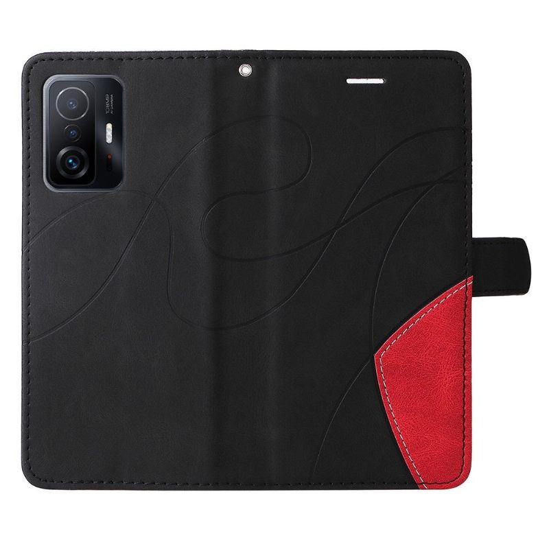Folio-hoesje voor Xiaomi 11T / 11T Pro Bicolor Artistiek