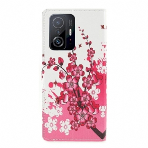 Folio-hoesje voor Xiaomi 11T / 11T Pro Japanse Abrikoos