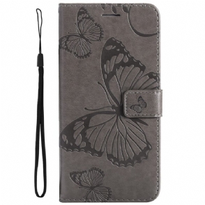 Folio-hoesje voor Xiaomi 11T / 11T Pro Ondersteuningsfunctie Vlinders