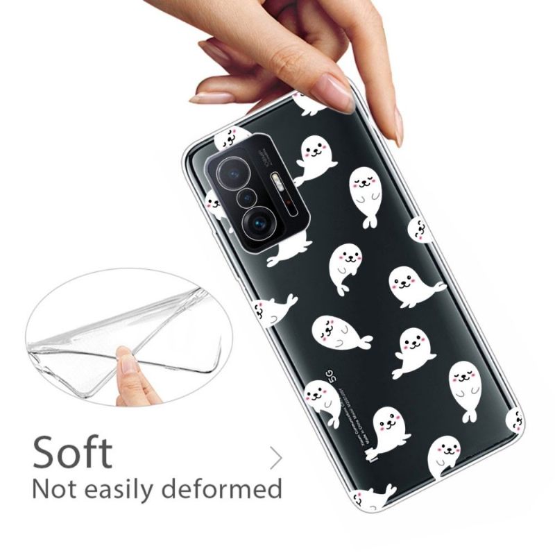 Hoesje voor Xiaomi 11T / 11T Pro Anti-fall Zeeleeuw