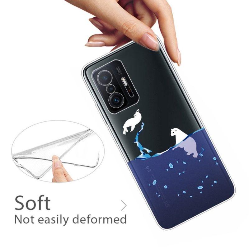 Hoesje voor Xiaomi 11T / 11T Pro Zeehond En Ijsbeer