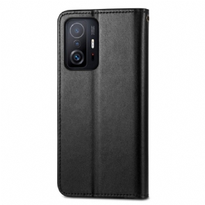 Leren Hoesje voor Xiaomi 11T / 11T Pro Bescherming Indila Kunstleer Kaarthouder