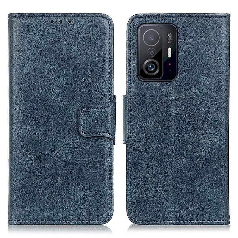 Leren Hoesje voor Xiaomi 11T / 11T Pro Folio-hoesje Ondersteuningsfunctie Voor Kunstleer Folio