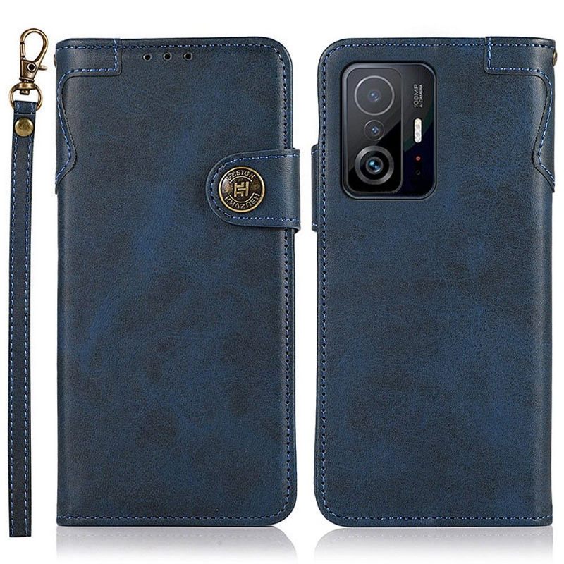 Leren Hoesje voor Xiaomi 11T / 11T Pro Khazneh De Klassieker