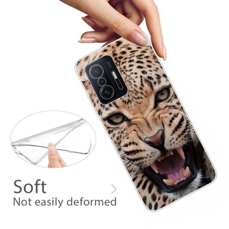 Telefoonhoesje voor Xiaomi 11T / 11T Pro Brullende Luipaard