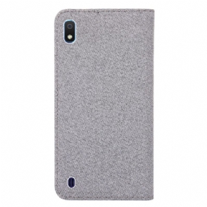 Cover voor Samsung Galaxy A10 Evan Stoffen Hoes