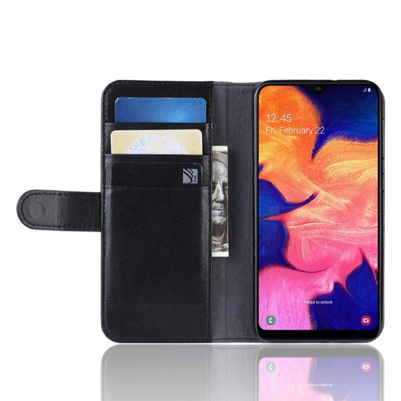 Folio-hoesje voor Samsung Galaxy A10 Premium Leer