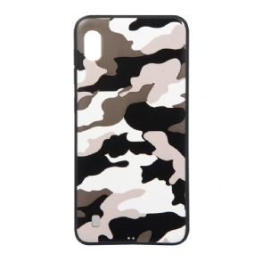 Hoesje voor Samsung Galaxy A10 Anti-fall Militaire Camo Gel