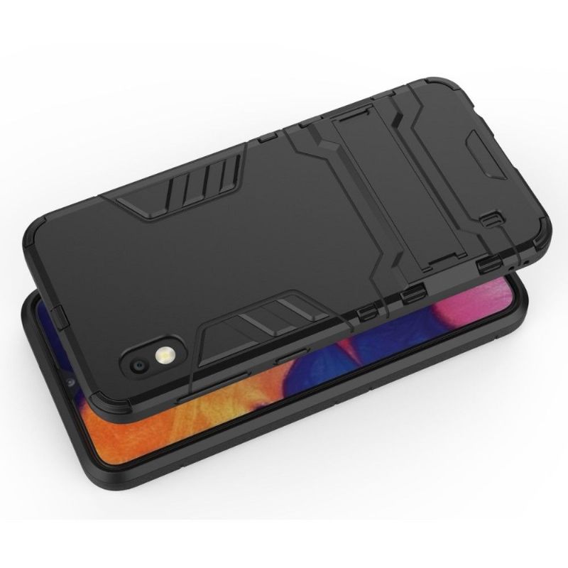 Hoesje voor Samsung Galaxy A10 Cool Guard Schokbestendig Met Geïntegreerde Standaard