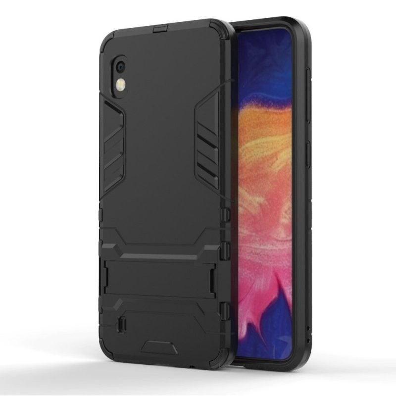 Hoesje voor Samsung Galaxy A10 Cool Guard Schokbestendig Met Geïntegreerde Standaard