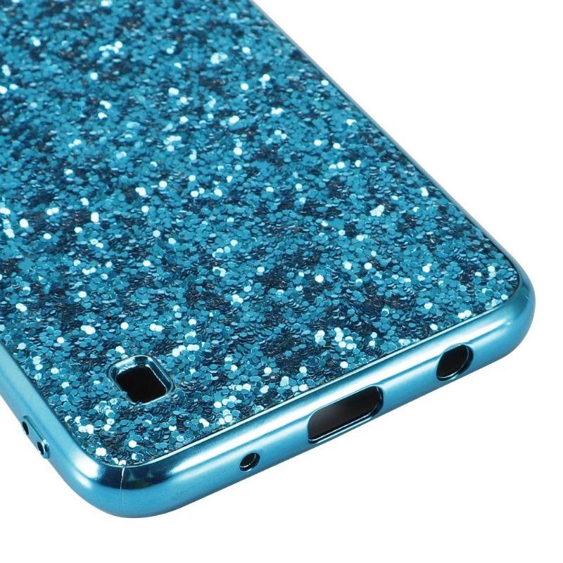 Hoesje voor Samsung Galaxy A10 Glamoureuze Pailletten