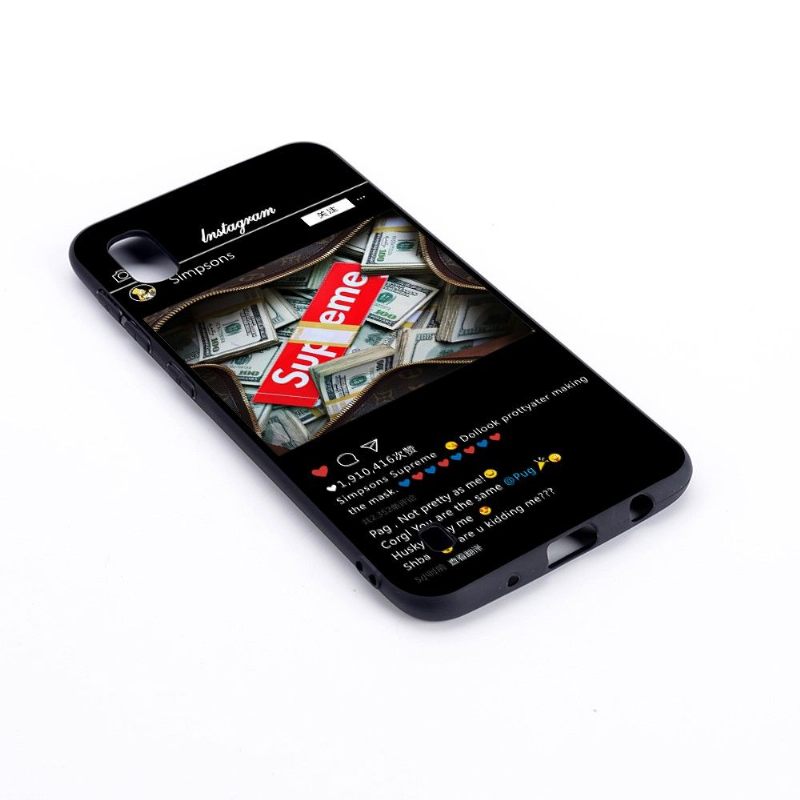 Telefoonhoesje voor Samsung Galaxy A10 Bescherming Opperste Instagram
