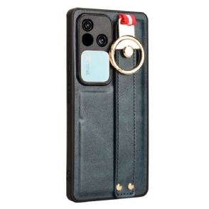 Case Hoesje Vivo V30 5g Telefoonhoesje Handmatige Band En Ring