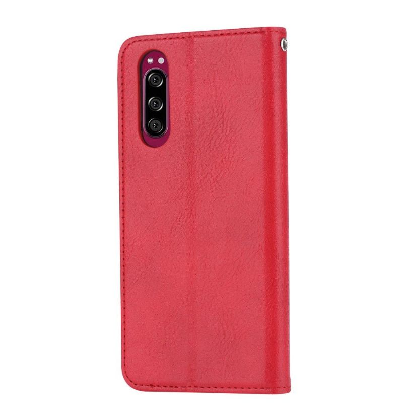 Folio-hoesje voor Sony Xperia 5 Kunstleer Stand Case