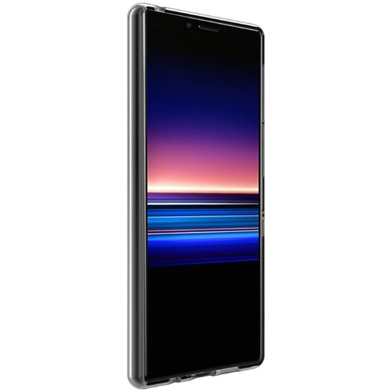 Hoesje voor Sony Xperia 5 Transparante Siliconen
