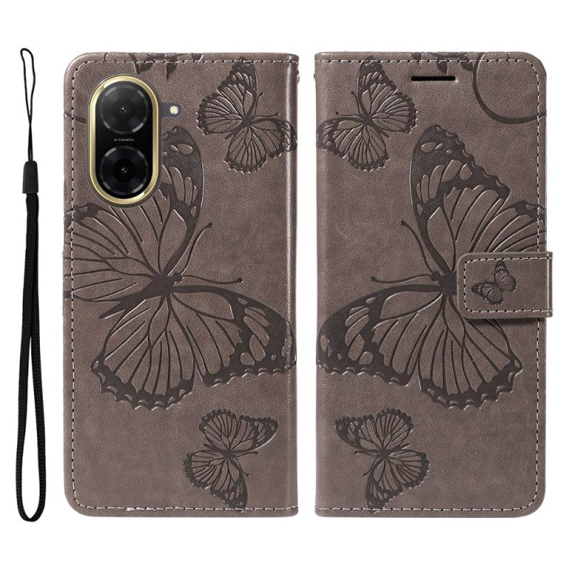 Bescherming Hoesje Poco C71 Reuzenvlinders