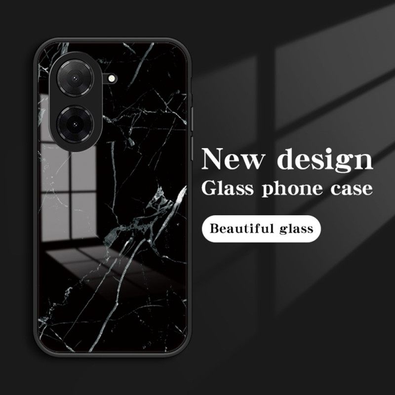 Case Hoesje Poco C71 Telefoonhoesje Marmer Gehard Glas