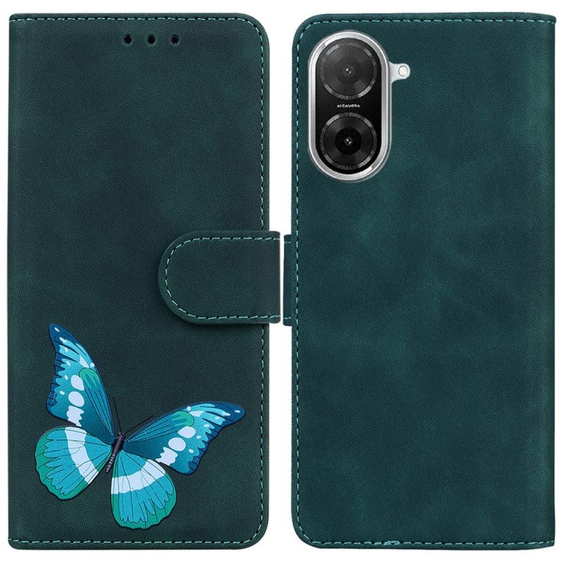 Folio-hoesje Poco C71 Telefoonhoesje Vlinder