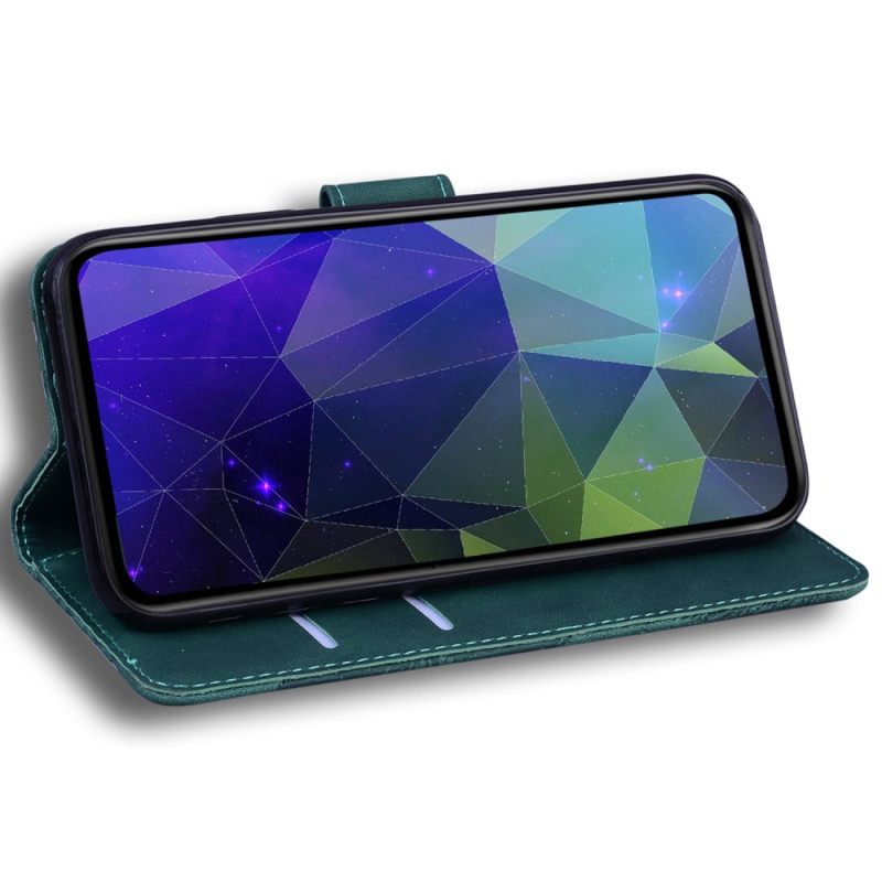 Folio-hoesje Poco C71 Telefoonhoesje Vlinder