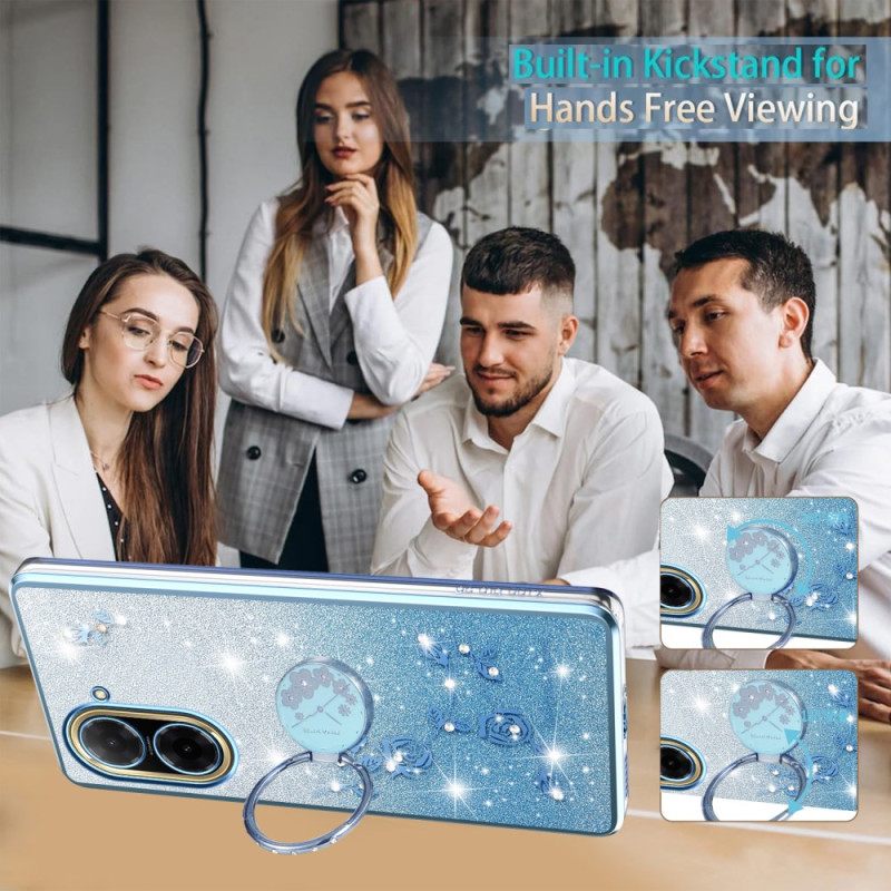 Hoesje Poco C71 Kadem Ringhouder Met Strass-steentjes