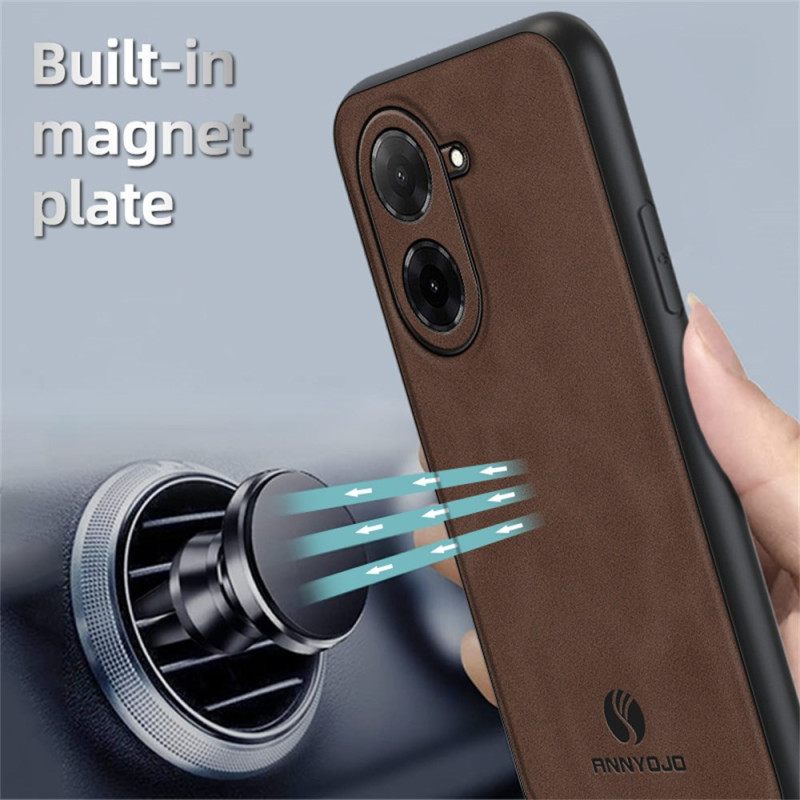 Hoesje Poco C71 Leerlook