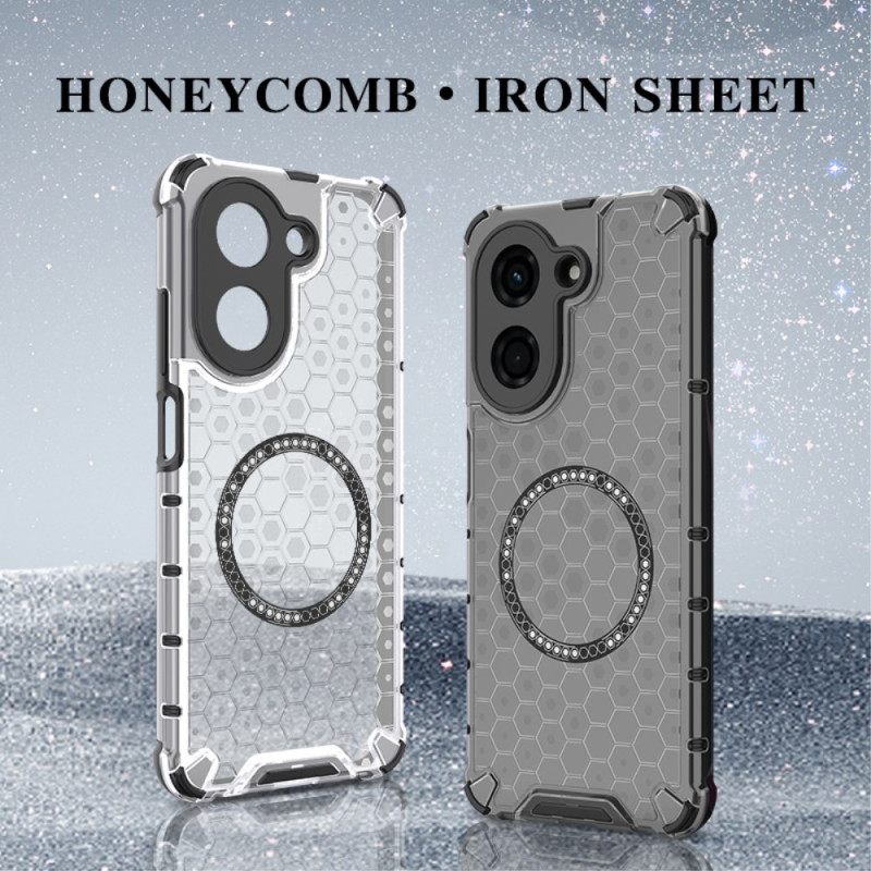 Hoesje Poco C71 Magsafe-compatibel Honingraat