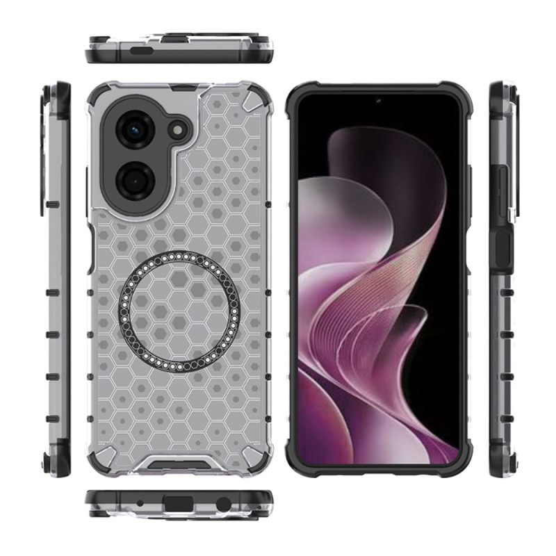 Hoesje Poco C71 Magsafe-compatibel Honingraat