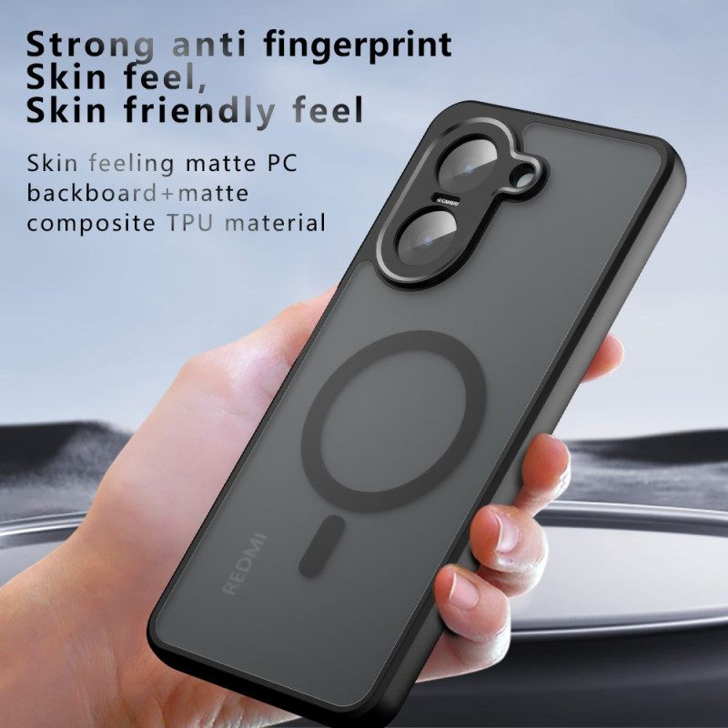 Hoesje Poco C71 Magsafe-compatibel Mat Bescherming Hoesje