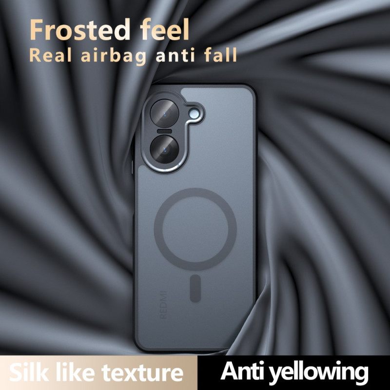 Hoesje Poco C71 Magsafe-compatibel Mat Bescherming Hoesje