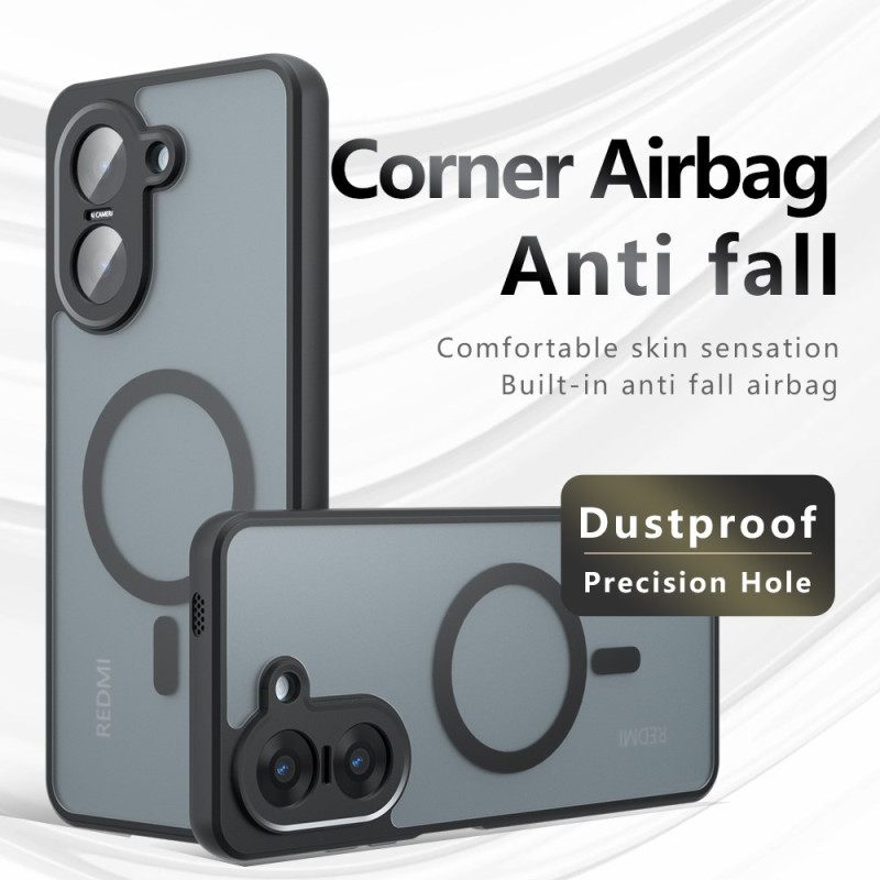 Hoesje Poco C71 Magsafe-compatibel Mat Bescherming Hoesje