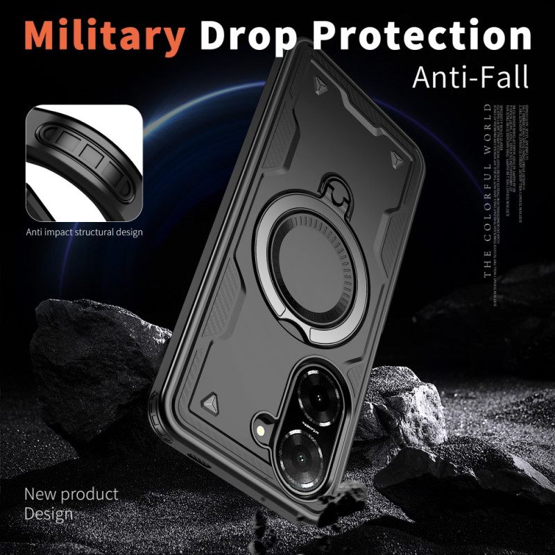 Hoesje Poco C71 Magsafe-compatibel Met Bescherming Van Militaire Kwaliteit En Standaard Bescherming Hoesje