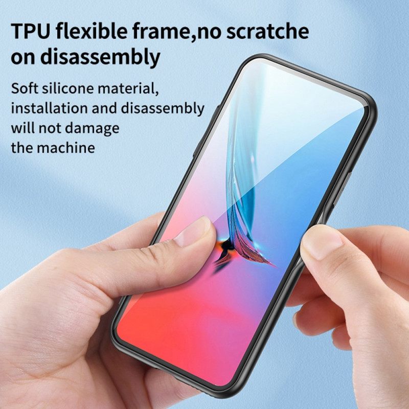 Hoesje Poco C71 Vlinder Gehard Glas Bescherming Hoesje