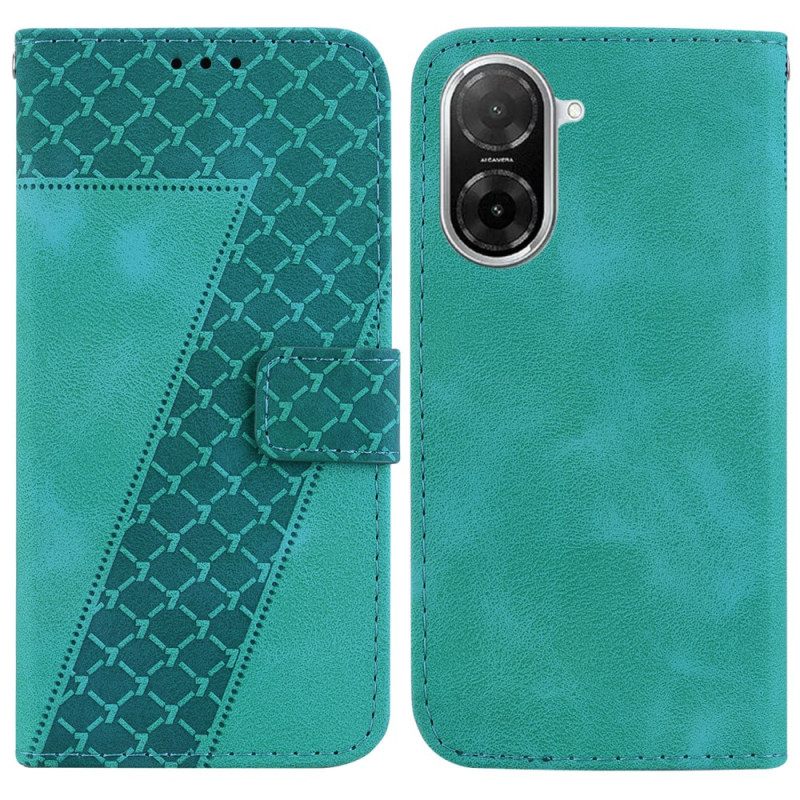 Leren Hoesje Poco C71 Design 7 Bescherming Hoesje