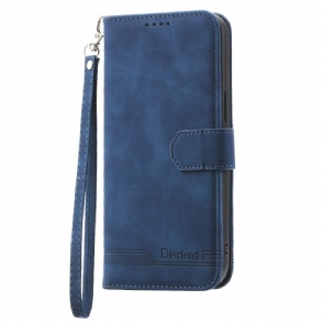 Leren Hoesje Poco C71 Dierfeng Bescherming Hoesje