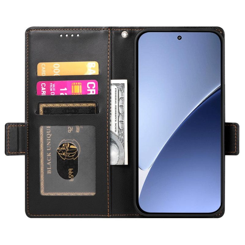 Leren Hoesje Poco C71 Fijne Dubbele Sluiting