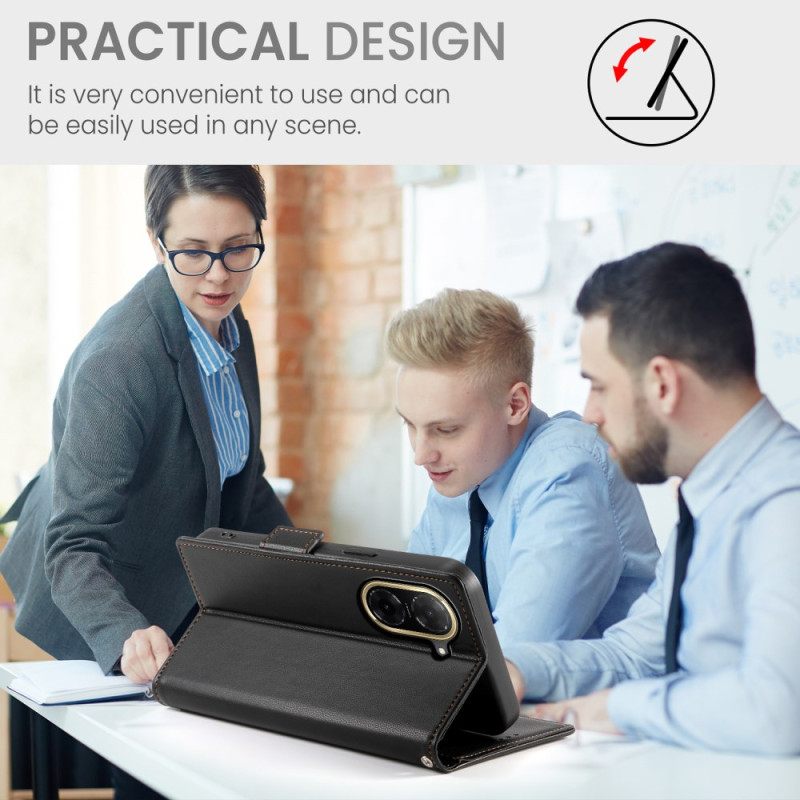 Leren Hoesje Poco C71 Fijne Dubbele Sluiting