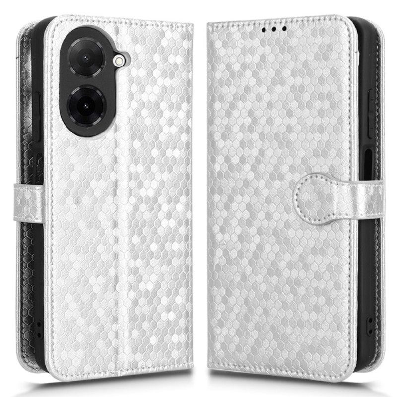 Leren Hoesje Poco C71 Glanzend Bescherming Hoesje